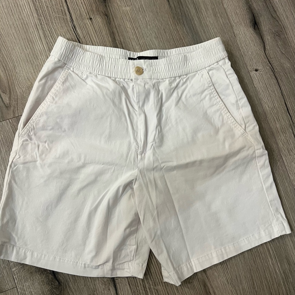 Zara White Men's Shorts